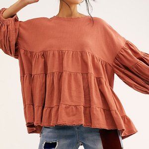 Free People Briana (esque) Blouse Size Small